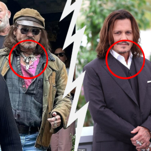 Johnny Depp con dos estilos diferentes