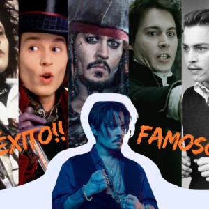 ¿Por qué películas se hizo famoso Johnny Depp?