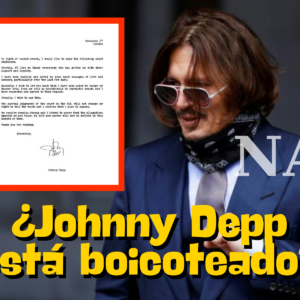 ¿Johnny Depp está boicoteado?