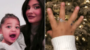 
El precioso anillo de diamantes que Kylie le compró a su pequeña hija